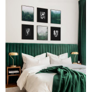 Комплект постеров в рамках "Black|Emerald"