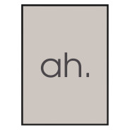 Постер "ah"