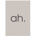 Постер "ah"