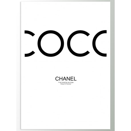 Постер "COCO Chanel"