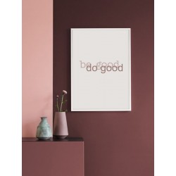 Постер в рамке "Good"