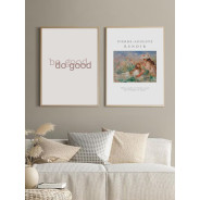 Постер в рамке "Good"