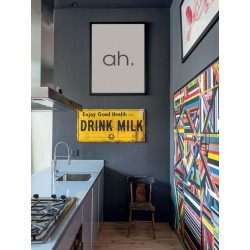 Постер в рамке "ah"