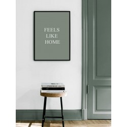 Постер в рамці "Почувайтеся як вдома"