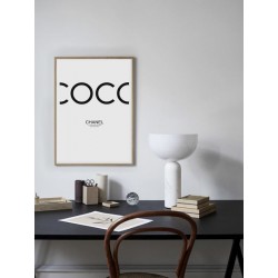 Постер в рамке "COCO Chanel"