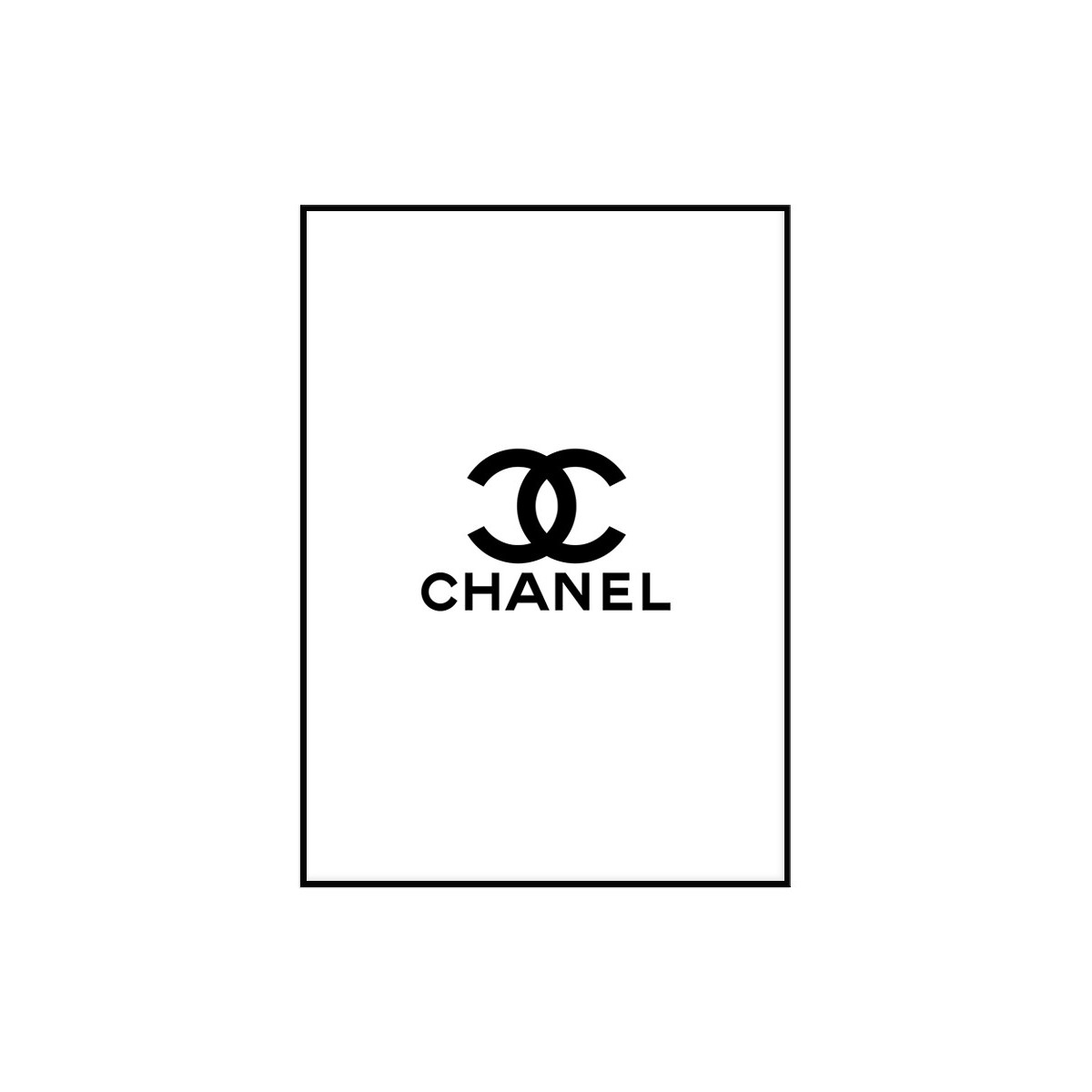Постер в рамці "Chanel"