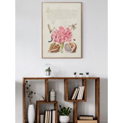 Постер в рамці "Flowers. Botany"