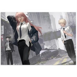 Постер "Anime Makima Chainsaw"