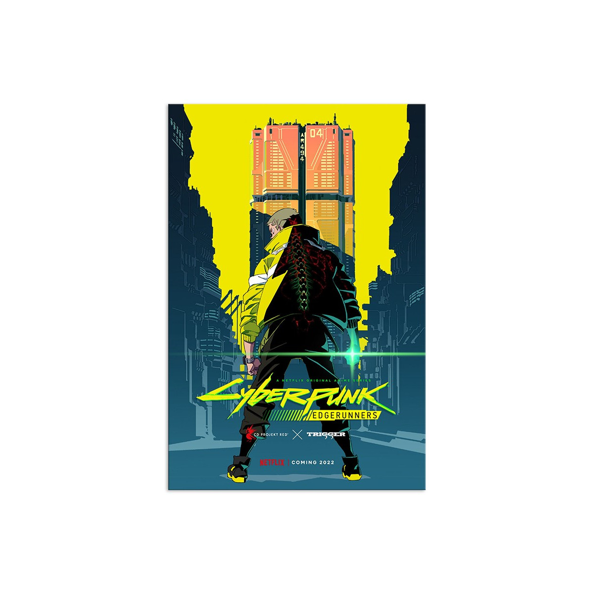Постер "Anime Cyberpunk: Edgerunners"