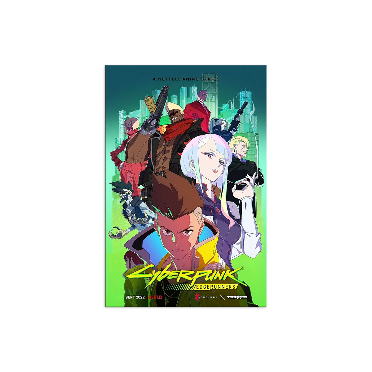 Постер "Anime Cyberpunk: Edgerunners"