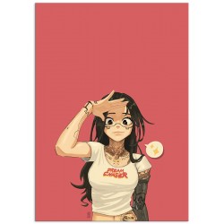 Постер "Anime Robot Girl"