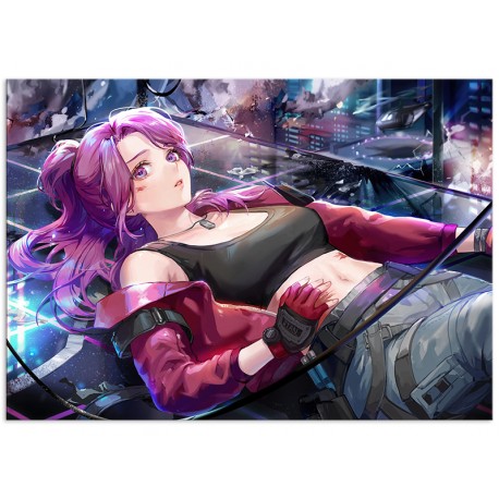 Постер "Anime Punk Girl"