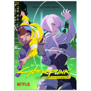 Постер "Anime Cyberpunk: Edgerunners"