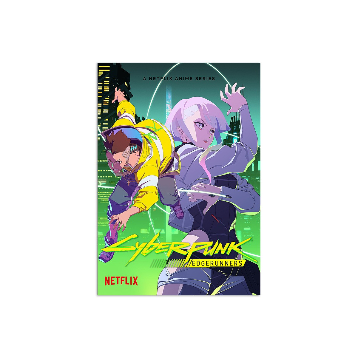Постер "Anime Cyberpunk: Edgerunners"