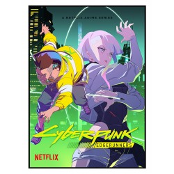 Постер "Anime Cyberpunk: Edgerunners"
