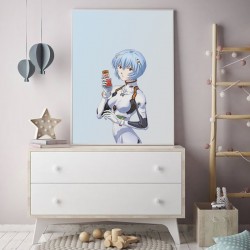 Постер "Anime Rei Ayanami"