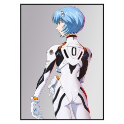 Постер "Anime Rei Ayanami"