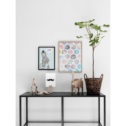 Постер в рамке "Hello"