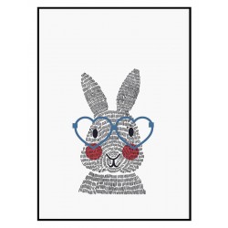 Постер в рамке "Smart ass"