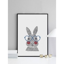 Постер в рамке "Smart ass"