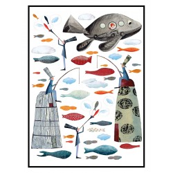 Постер в рамці "Dreamers"