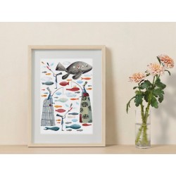 Постер в рамці "Dreamers"