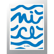 Постер в рамці "Nice"
