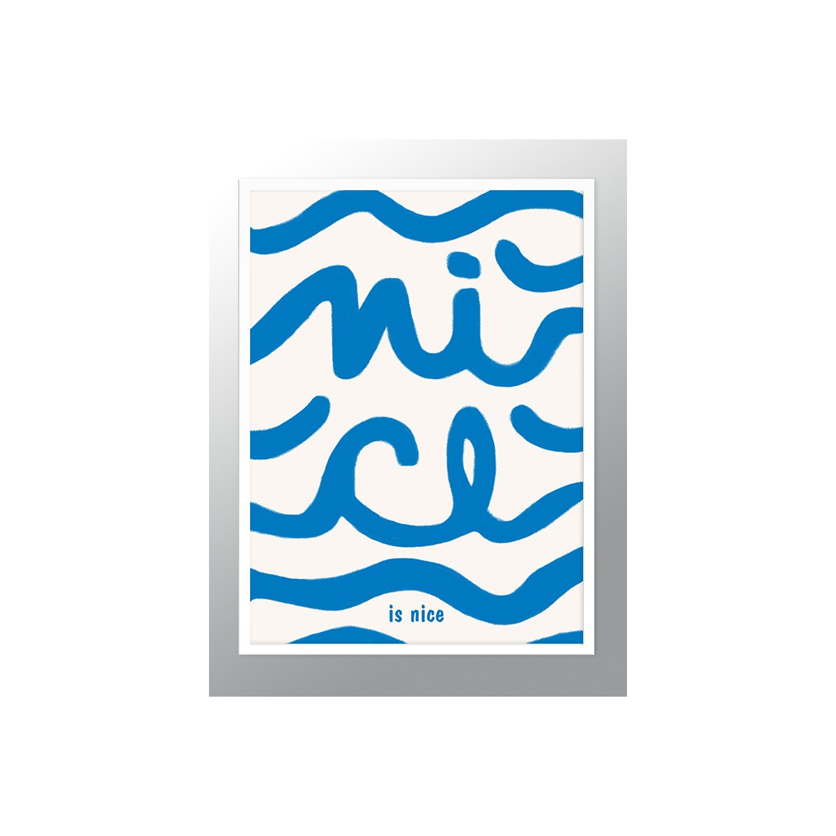 Постер в рамці "Nice"