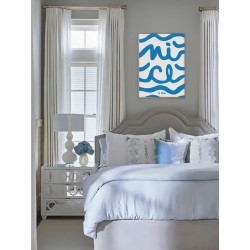 Постер в рамке "Nice"