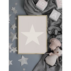 Постер в рамке "Star"