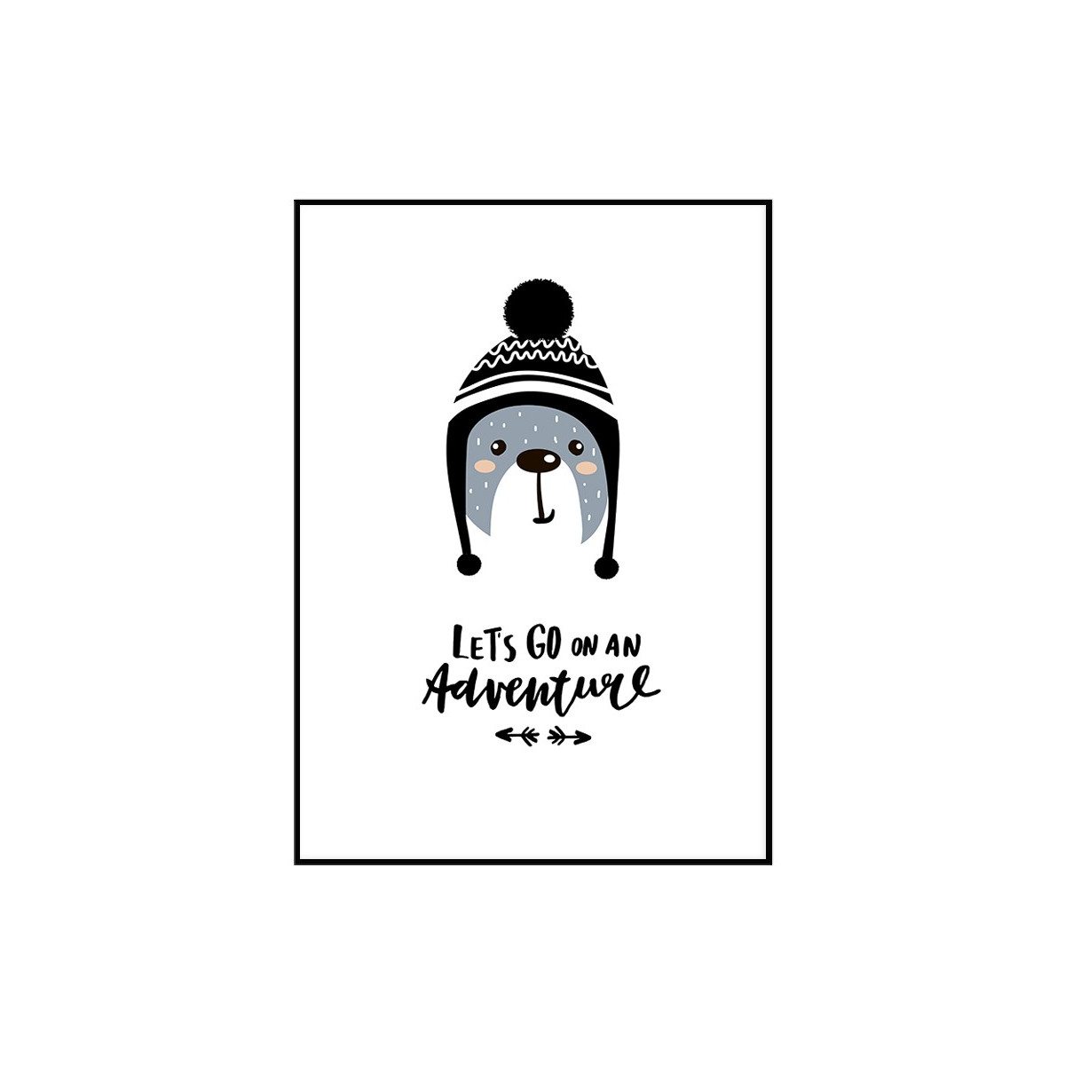 Постер в рамке "Adventure"