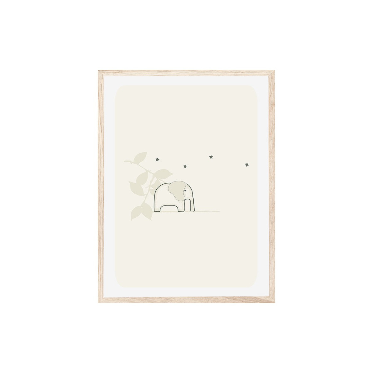 Постер в рамке "Elephant"
