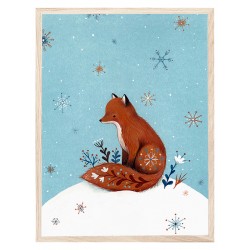 Постер в рамке "Fox"