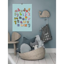 Постер в рамці "ABС"