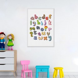 Постер в рамке "ABС"