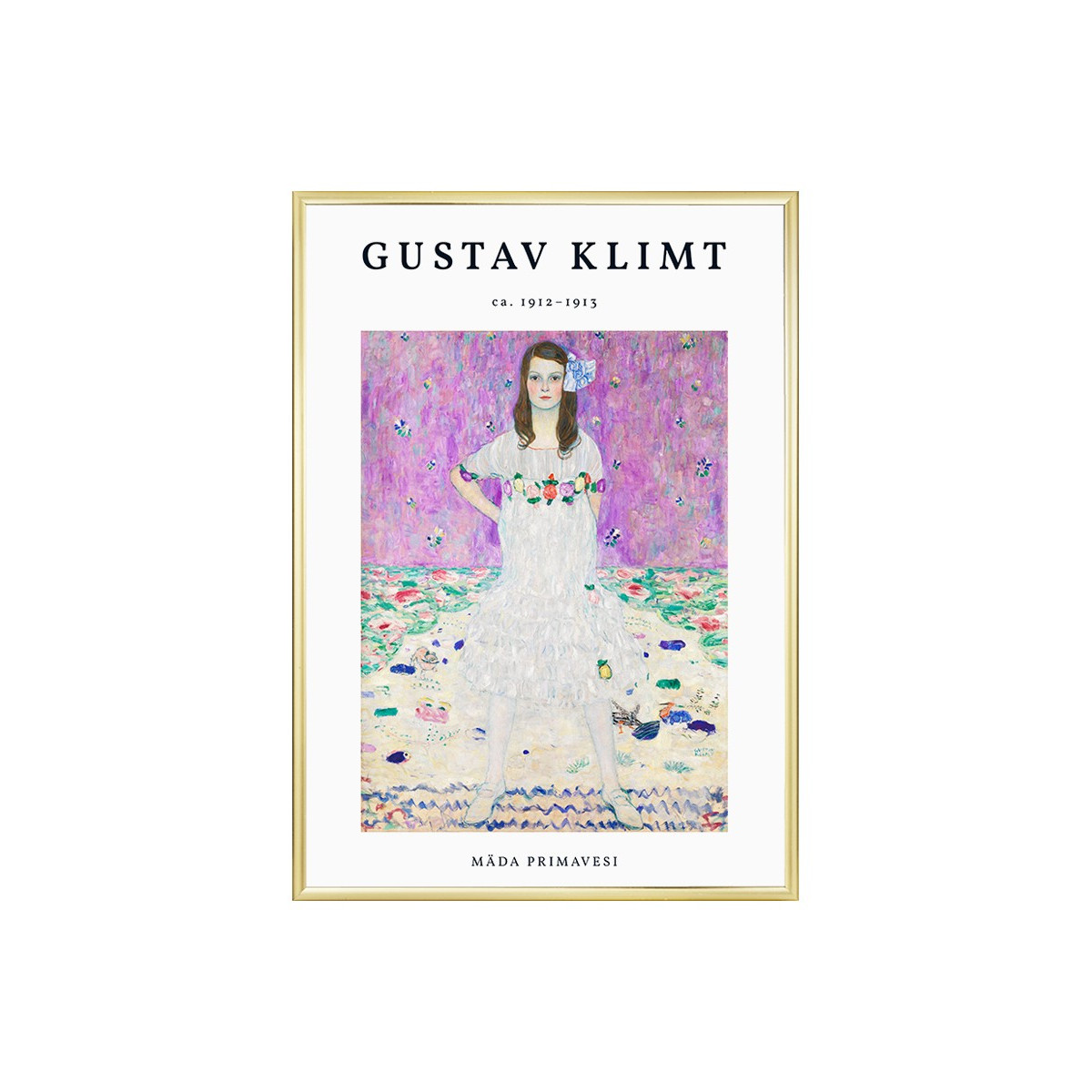 Постер в рамке "Gustav Klimt, Rotten Primavesi, 1913"