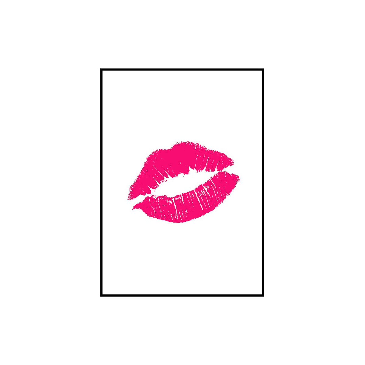 Постер в рамке "Kiss"