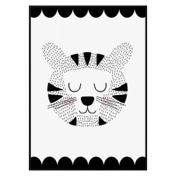 Постер в рамке "Аrt TIGER"