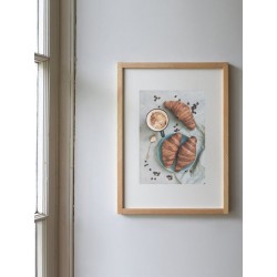 Постер в рамці "Круассан"