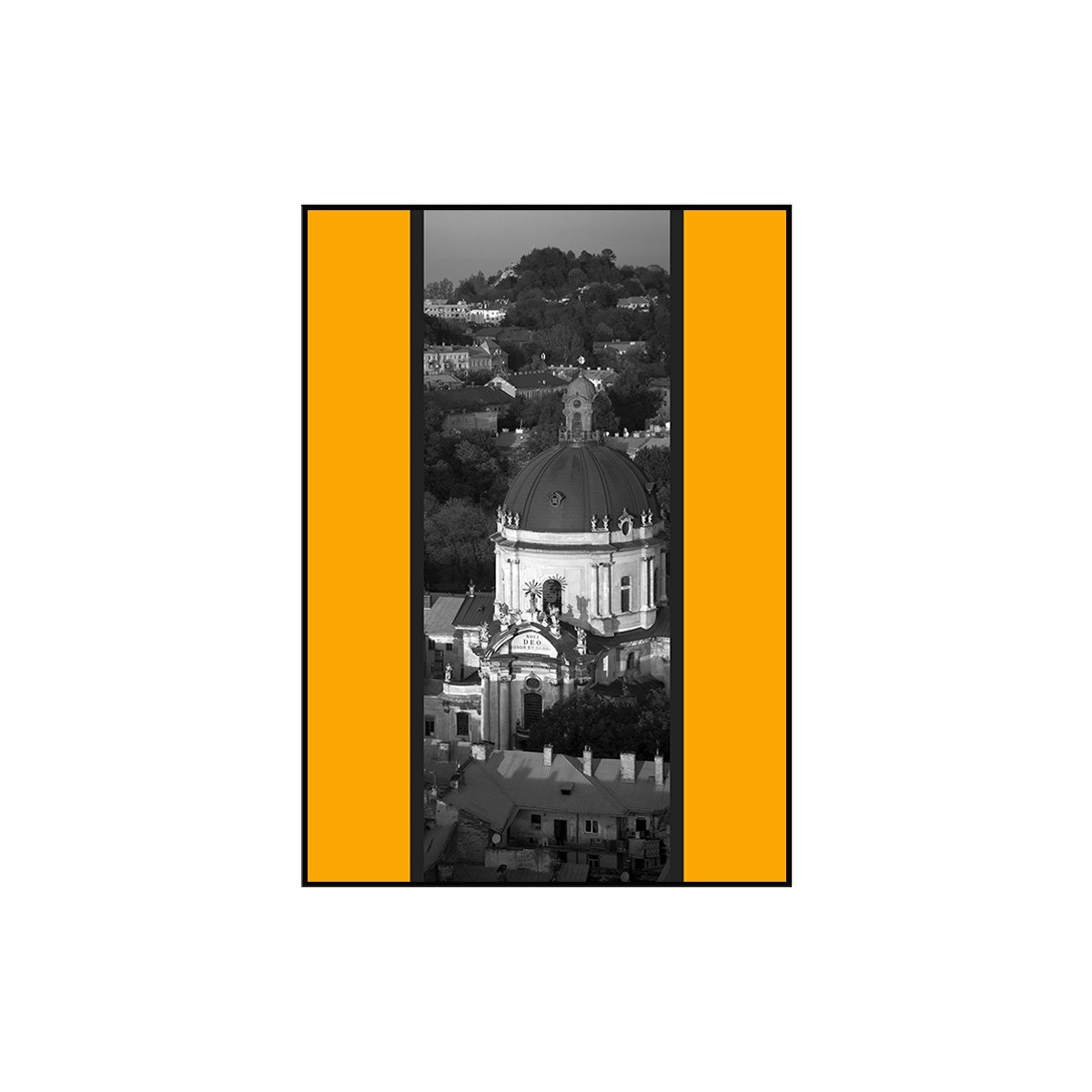 Постер в рамці "Lviv"