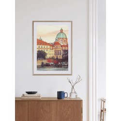 Постер в рамке "Prague"