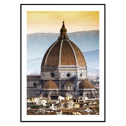 Постер в рамці "Купол Брунеллескі"