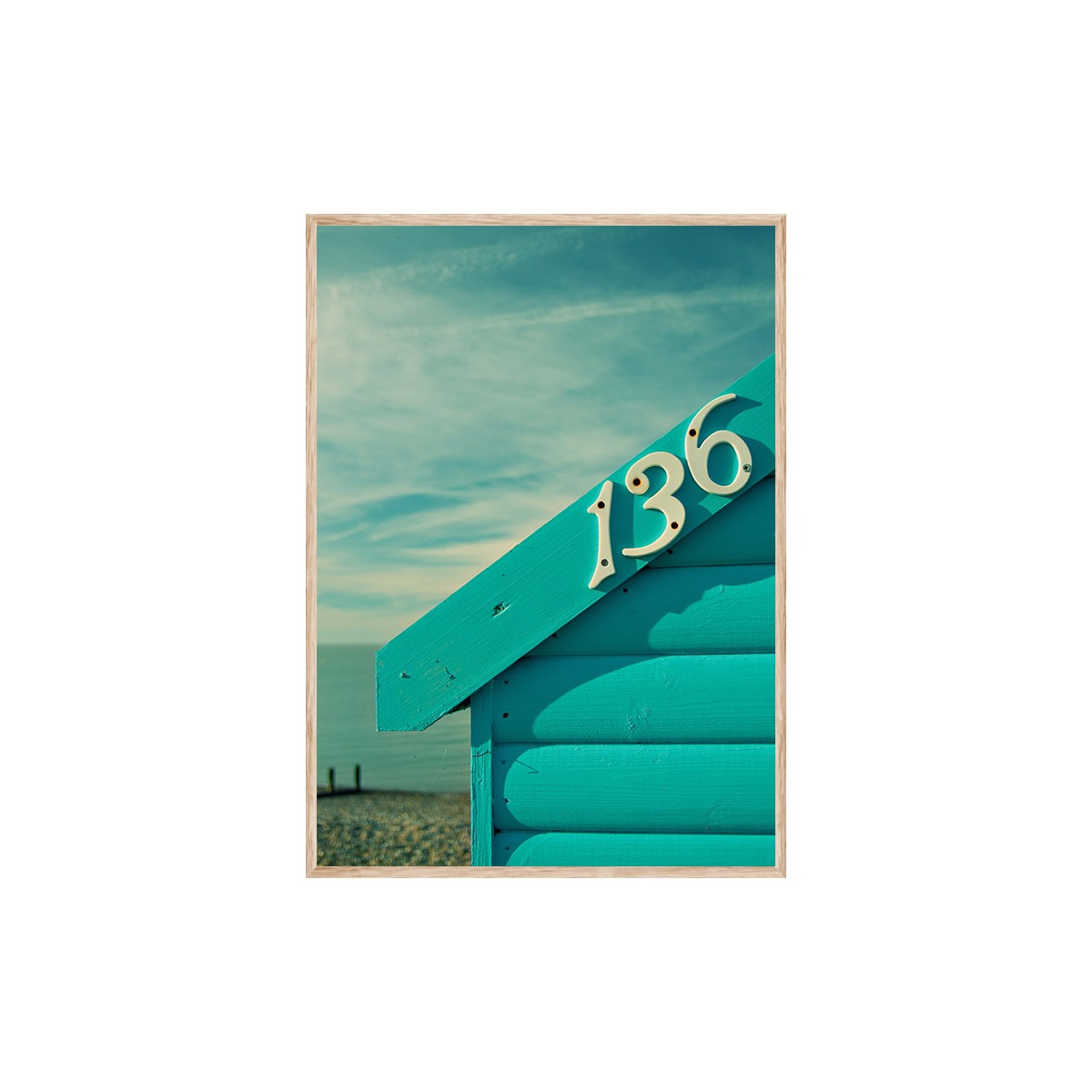 Постер в рамке "Beach 136"