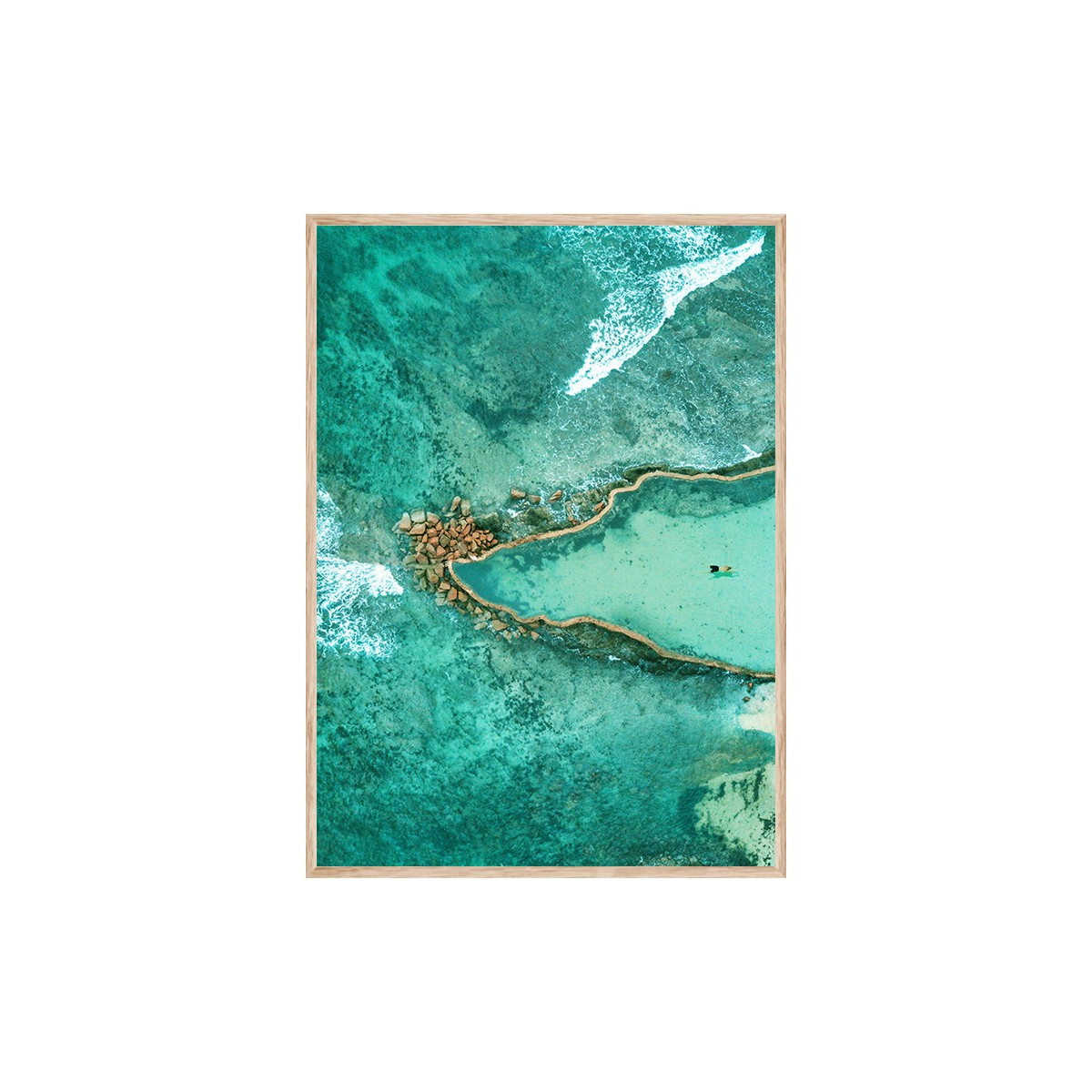 Постер в рамке "Riviera Nayarit"