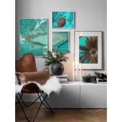 Комплект постеров в рамках "Ривьера"