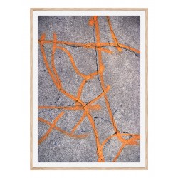 Постер в рамке "Crack"