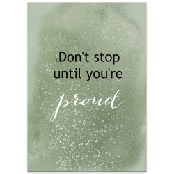 Комплект постеров "Proud"