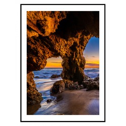 Постер в рамці "El Matador Beach"