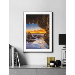 Постер в рамке "El Matador Beach"