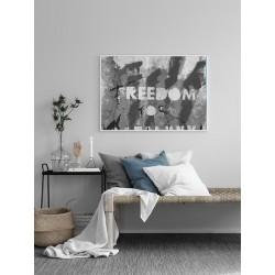 Постер в рамке "Freedom"